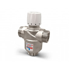 VARMEGA Термостатический смесительный клапан 1"НР 20-43°С Kv1.6 боковое смешение T151002N.AJ-UT