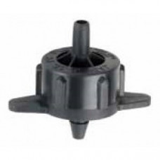 Капельница компенсированная разборная 1/4" черная 4л/ч 0,8-3,2бар  РСТ0104 (Упаковка 200 шт.)