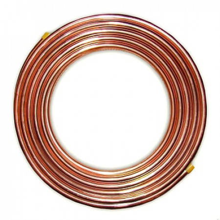 Труба медная 3/8 (9,52х0,65) бухта 15 метров ASTM B 68 купить в Воронеже 