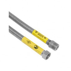 Подводка для газа из нержавейки  Г1/2 - Ш1/2 L=250 см