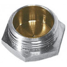 Заглушка нар. рез.  1/2" никель (Упак.шт. 80/1440)