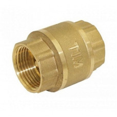 Клапан обратный с латунным штоком TIM 1 1/4" г/г (standart) (1/40)