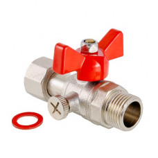 Кран для манометра VALTEC 1/2"вн.-1/2"вн. VT.807.N.0404