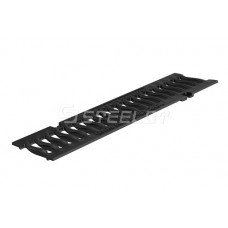 Решетка водоприемная Ду100 чугунная, волна С250 (0,5м)