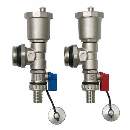 Набор торцевой для коллект.групп (тройник+воздухоотв.+сливной кран) М306-4 купить в Воронеже 