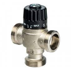 STOUT Термостатический смесительный клапан 1"НР 30-65°С KV 1,8 смешение по центру (1/10)