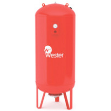 Мембранный бак для отопления (красный) Wester WRV1000