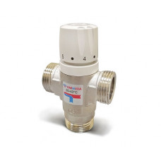 VARMEGA Термостатический смесительный клапан 1"НР 30-65°С Kv1.6 боковое смешение T151002N.GR-UT