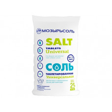 Реагент таблетированная соль (25кг) NaCl