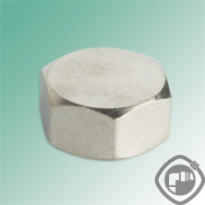 Заглушка вн. рез.  1/2" никель (Упак.шт. 62/1116)