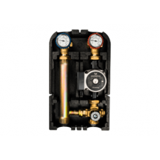 STOUT Насосная группа С НАСОСОМ Grundfos UPSO 25-65 с термостат. смесит. клапаном 1"