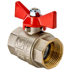 Кран шаровый VALTEC бабочка 3/4" г/г (14/126) (VT.217.N.05)